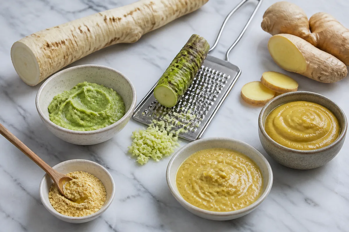 Horseradish Substitutes for Sharp Sauces and Dips