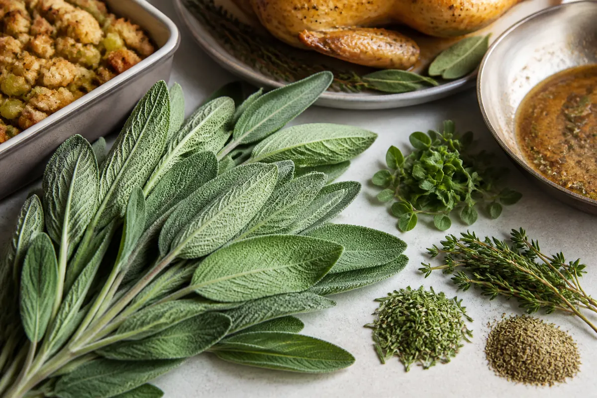 Sage Substitutes for Stuffing, Roasts, and Brown Butter