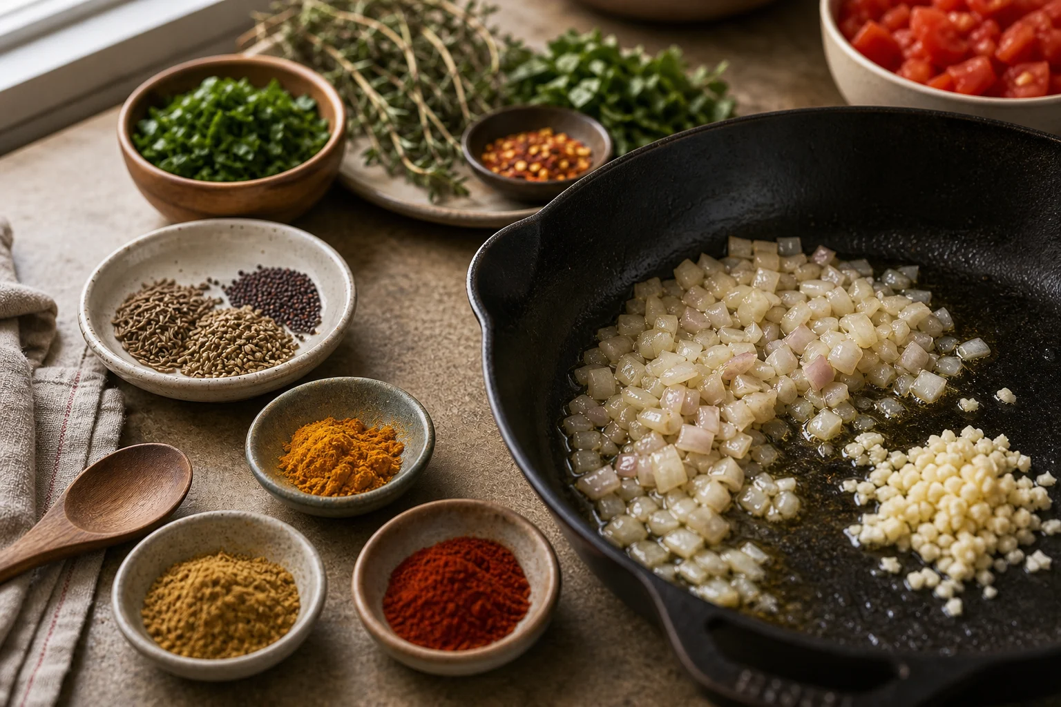 When Should You Add Spices So They Taste Clear?