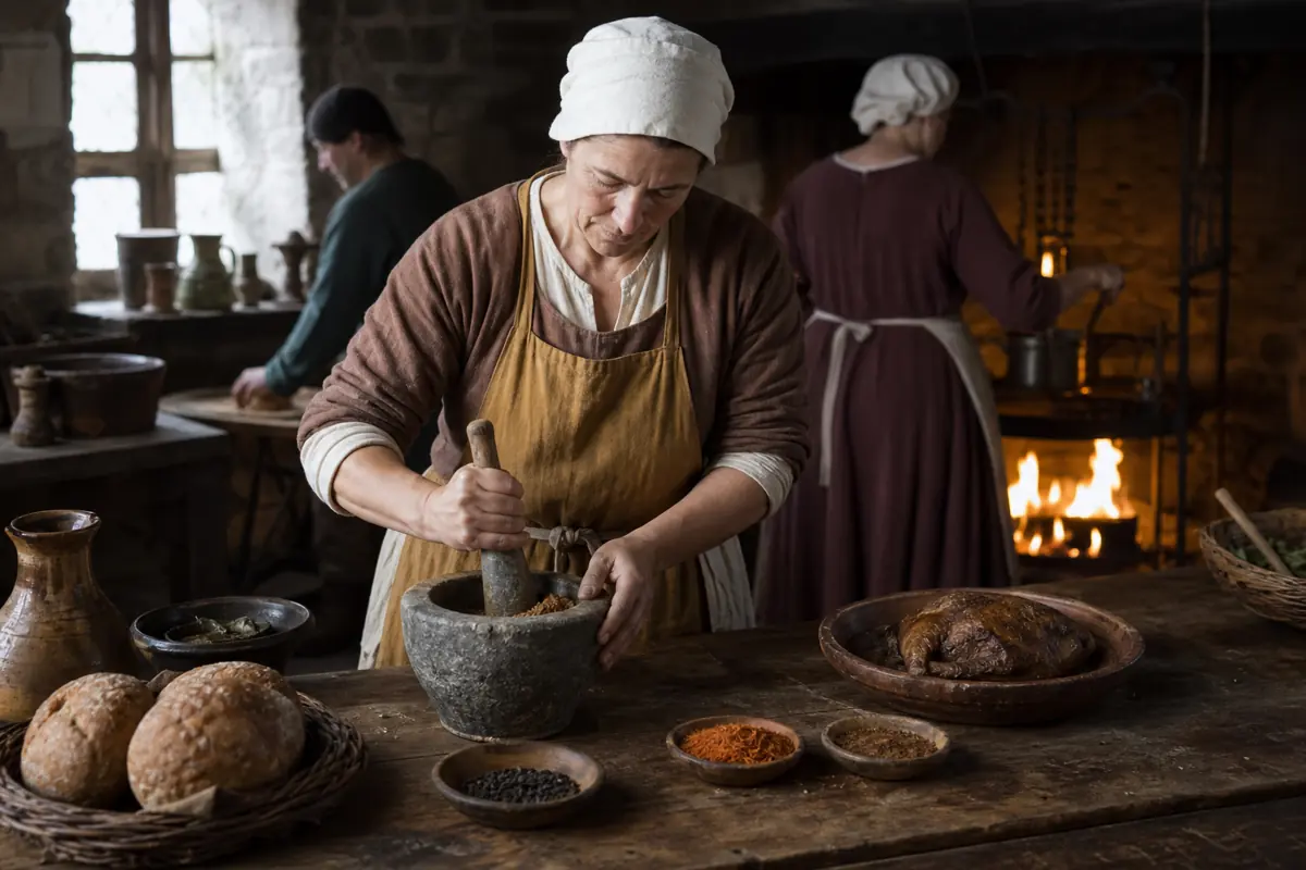 How Did Medieval European Cooks Really Use Spices?