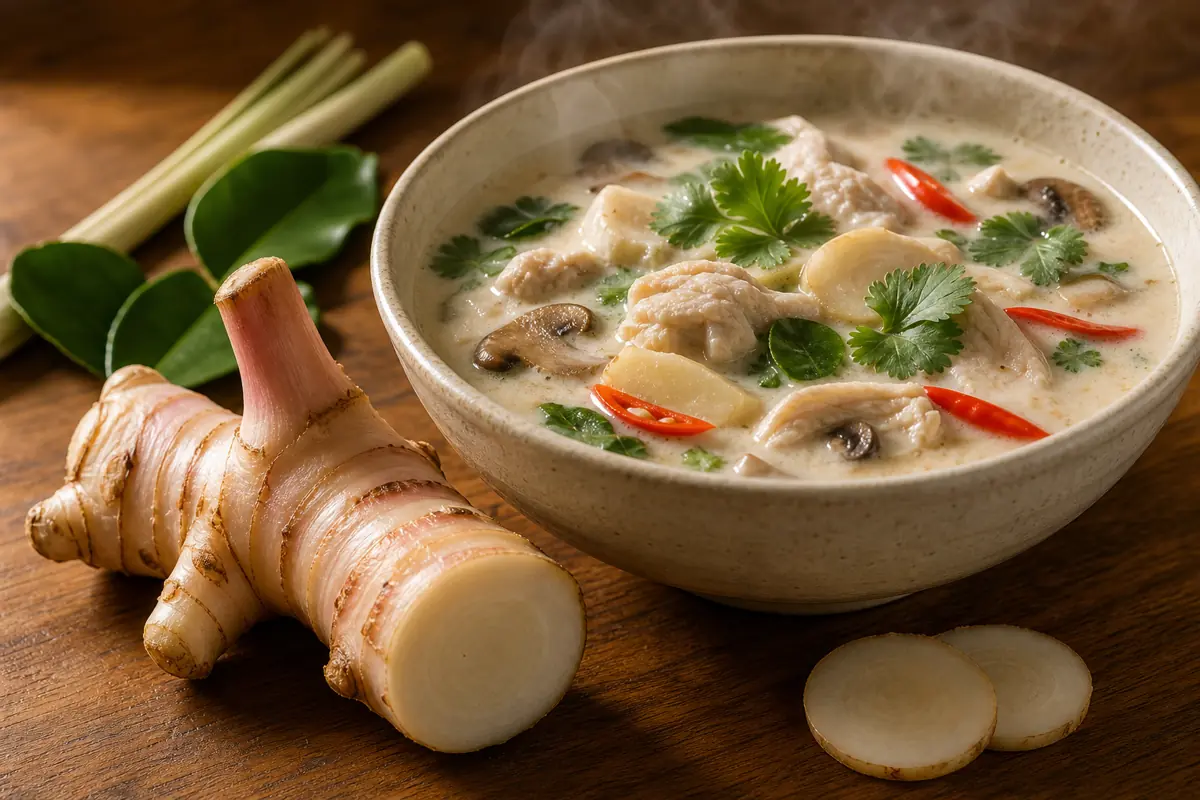 Galangal Is a Hard Rhizome Built for Slicing and Pounding