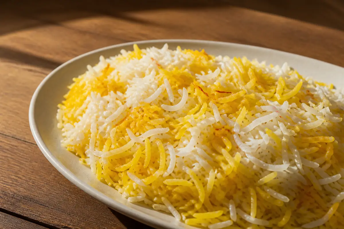 Saffron Rice Recipe with Separate, Fragrant Basmati Grains