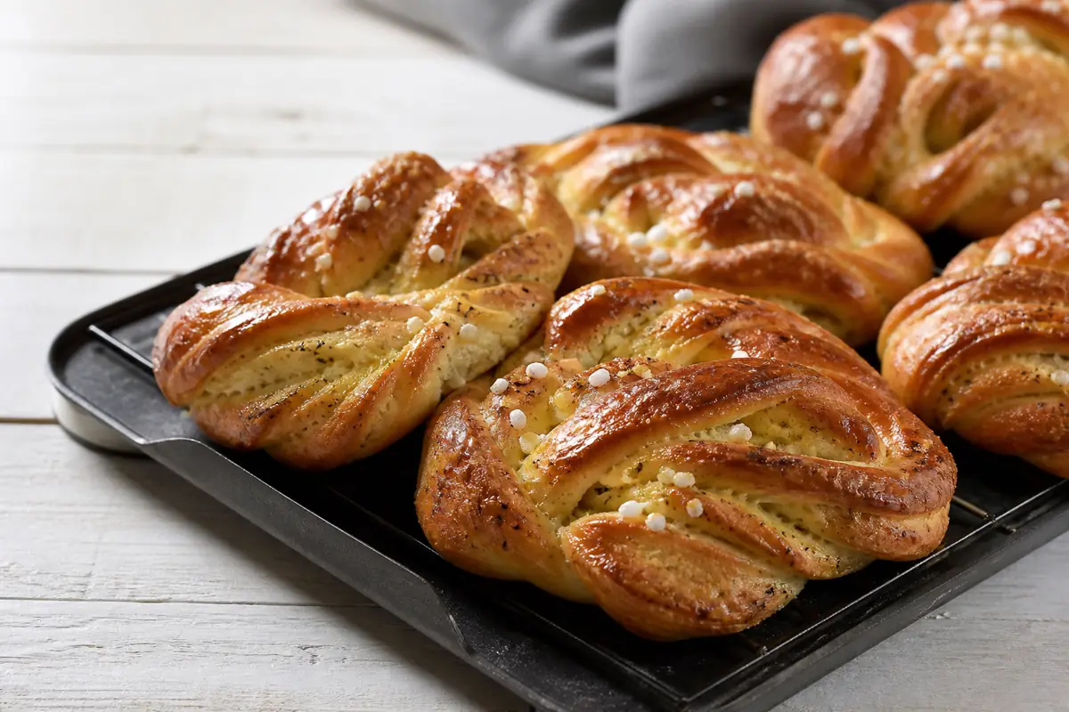 Cardamom Buns Recipe with Crisp Twists and Soft Centers