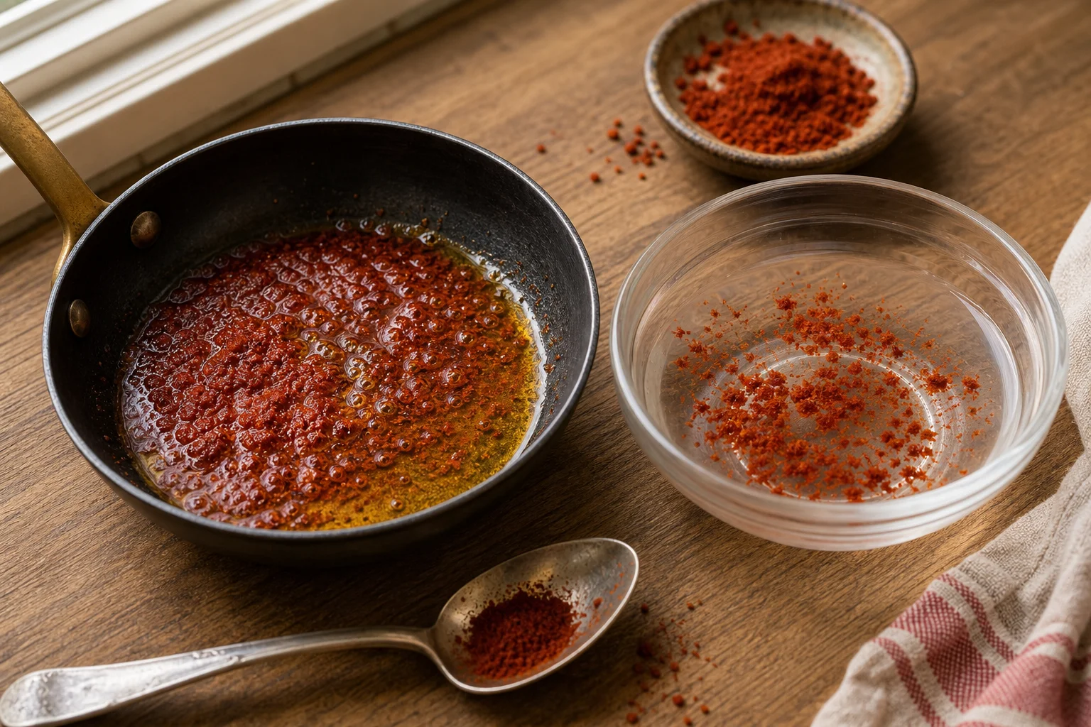 Why Do Some Spices Need Oil While Others Bloom in Water?