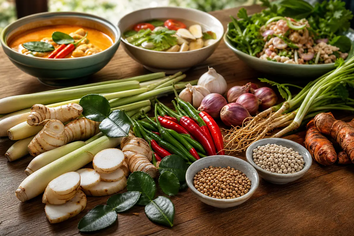 Which Thai Spices and Aromatics Belong in Each Dish?